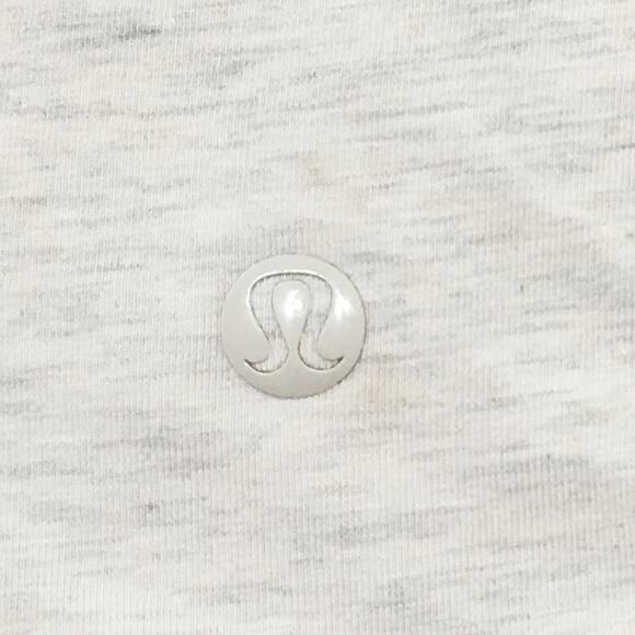 Lululemon 4 All Tied Up Tank Heathered Core Ultra Light Grey - Picture 8 of 10